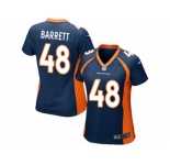 Women Nike Denver Broncos #48 Shaquil Barrett Game Navy Blue Alternate NFL Jersey