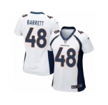 Women Nike Denver Broncos #48 Shaquil Barrett Game White NFL Jersey