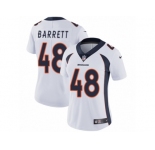 Women Nike Denver Broncos #48 Shaquil Barrett White Vapor Untouchable Limited Player NFL Jersey