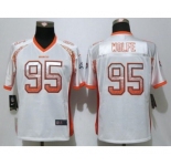Women Nike Denver Broncos #95 Derek Wolfe Drift Fashion White Jersey