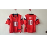 Women's Denver Broncos #10 Bo Nix Orange 2024 F.U.S.E. Alternate Stitched Jersey