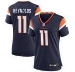 Women's Denver Broncos #11 Josh Reynolds Navy 2024 Stitched Jersey
