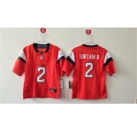 Women's Denver Broncos #2 Pat Surtain II Orange 2024 F.U.S.E. Vapor Stitched Jersey