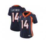 Women's Nike Denver Broncos #14 Cody Latimer Vapor Untouchable Limited Navy Blue Alternate NFL Jersey