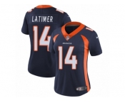 Women's Nike Denver Broncos #14 Cody Latimer Vapor Untouchable Limited Navy Blue Alternate NFL Jersey