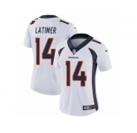 Women's Nike Denver Broncos #14 Cody Latimer Vapor Untouchable Limited White NFL Jersey