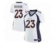 Women's Nike Denver Broncos #23 Devontae Booker Limited White NFL Jersey