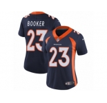 Women's Nike Denver Broncos #23 Devontae Booker Vapor Untouchable Limited Navy Blue Alternate NFL Jersey