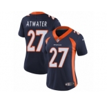 Women's Nike Denver Broncos #27 Steve Atwater Vapor Untouchable Limited Navy Blue Alternate NFL Jersey