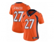 Women's Nike Denver Broncos #27 Steve Atwater Vapor Untouchable Limited Orange Team Color NFL Jersey