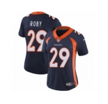 Women's Nike Denver Broncos #29 Bradley Roby Vapor Untouchable Limited Navy Blue Alternate NFL Jersey