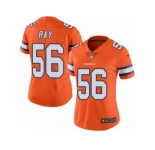 Women's Nike Denver Broncos #56 Shane Ray Limited Orange Rush NFL Jersey