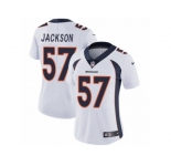 Women's Nike Denver Broncos #57 Tom Jackson Vapor Untouchable Limited White NFL Jersey