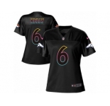 Women's Nike Denver Broncos #6 Chad Kelly Game Black Fashion NFL Jersey