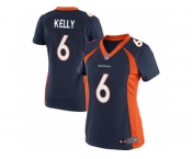 Women's Nike Denver Broncos #6 Chad Kelly Limited Navy Blue Alternate NFL Jersey