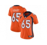 Women's Nike Denver Broncos #65 Ronald Leary Vapor Untouchable Limited Navy Blue Alternate NFL Jersey