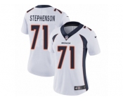Women's Nike Denver Broncos #71 Donald Stephenson Vapor Untouchable Limited White NFL Jersey