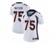 Women's Nike Denver Broncos #75 Menelik Watson Vapor Untouchable Limited White NFL Jersey