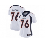 Women's Nike Denver Broncos #76 Max Garcia Vapor Untouchable Limited White NFL Jersey
