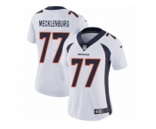 Women's Nike Denver Broncos #77 Karl Mecklenburg Vapor Untouchable Limited White NFL Jersey
