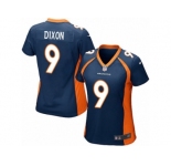 Women's Nike Denver Broncos #9 Riley Dixon Game Navy Blue Alternate NFL Jersey