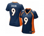 Women's Nike Denver Broncos #9 Riley Dixon Game Navy Blue Alternate NFL Jersey