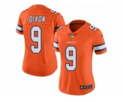 Women's Nike Denver Broncos #9 Riley Dixon Limited Orange Rush NFL Jersey