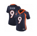 Women's Nike Denver Broncos #9 Riley Dixon Vapor Untouchable Limited Navy Blue Alternate NFL Jersey