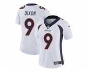 Women's Nike Denver Broncos #9 Riley Dixon Vapor Untouchable Limited White NFL Jersey