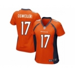 nike women nfl jerseys denver broncos #17 osweiler orange[nike]