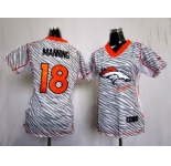 nike women nfl jerseys denver broncos #18 manning [fem fan zebra]