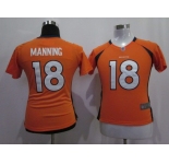 nike women nfl jerseys denver broncos #18 manning orange[nike]