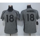 nike women nfl jerseys denver broncos #18 peyton manning gray[nike]