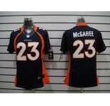 nike women nfl jerseys denver broncos #23 mcgahee blue[nike limited]