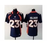 nike women nfl jerseys denver broncos #23 ronnie hillman blue[nike][hillman]