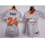 nike women nfl jerseys denver broncos #24 bailey [fem fan zebra]