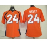 nike women nfl jerseys denver broncos #24 bailey orange[nike]