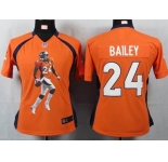 nike women nfl jerseys denver broncos #24 bailey orange[portrait fashion]