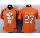 nike women nfl jerseys denver broncos #27 atwater orange[portrait fashion]