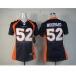 nike women nfl jerseys denver broncos #52 woodyard blue[nike]