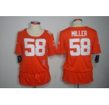nike women nfl jerseys denver broncos #58 miller orange[breast cancer awareness]