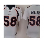 nike women nfl jerseys denver broncos #58 miller white[nike]