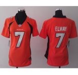 nike women nfl jerseys denver broncos #7 elway orange[new nike]