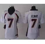 nike women nfl jerseys denver broncos #7 elway white[new nike]
