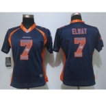 nike women nfl jerseys denver broncos #7 john elway blue[Strobe Limited]