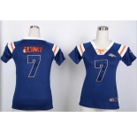 nike women nfl jerseys denver broncos #7 john elway blue[fashion Rhinestone sequins]