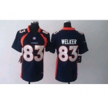 nike women nfl jerseys denver broncos #83 welker blue[nike]