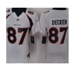 nike women nfl jerseys denver broncos #87 eric decker white[nike]