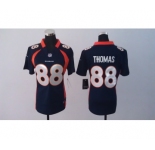 nike women nfl jerseys denver broncos #88 thomas blue[nike]