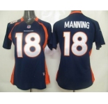 nike womennfl jerseys denver broncos #18 manning blue[nike]